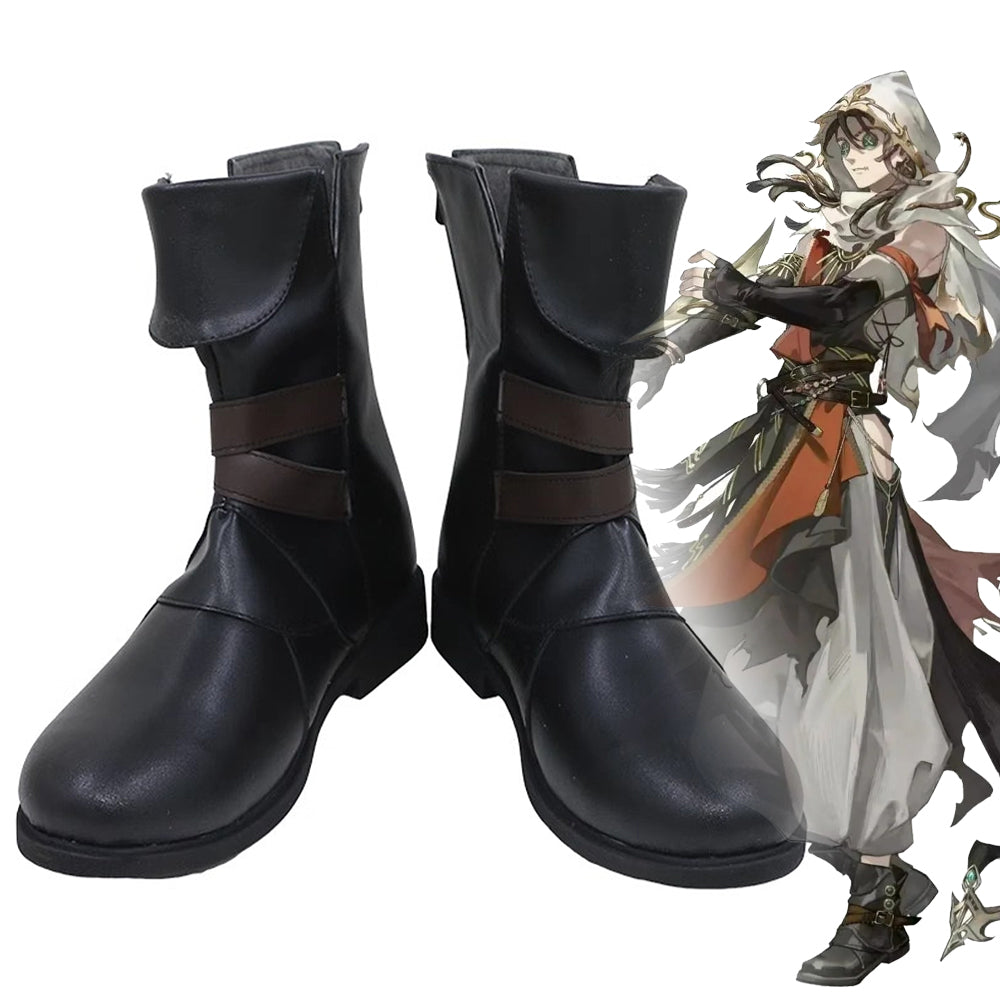 Game Identity V Cosplay Mercenary Naib Subedar Cosplay Shoes