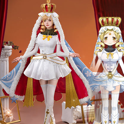 【In Stock】Anime Puella Magi Madoka Magica Cosplay Mami Tomoe Cosplay Costume Premium Edition