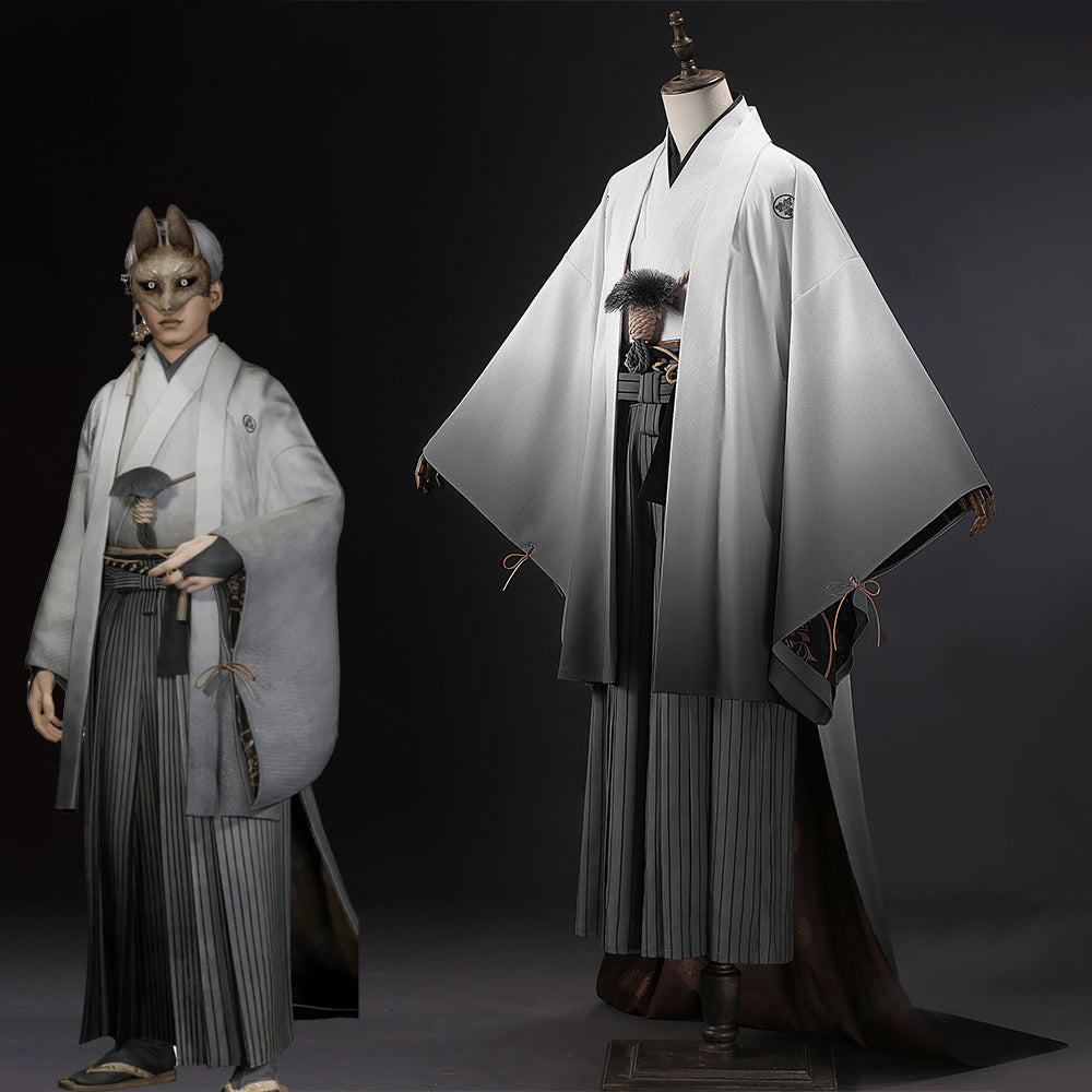 【In Stock】Game Silent Hill f Cosplay Kotoyuki Tsuneki Fox Mask Cosplay Costume Premium Edition