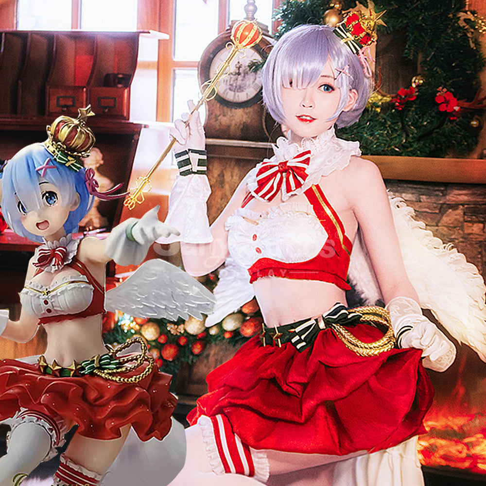 【In Stock】Anime Re: Zero - Starting Life in Another World Cosplay Rem Christmas Cosplay Costume