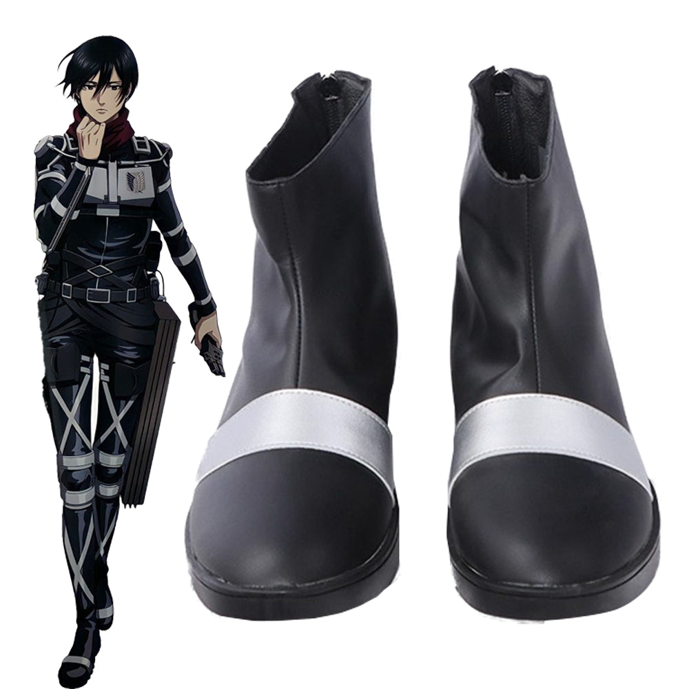 Anime Attack On Titan Cosplay Survey Corps Cosplay Shoes