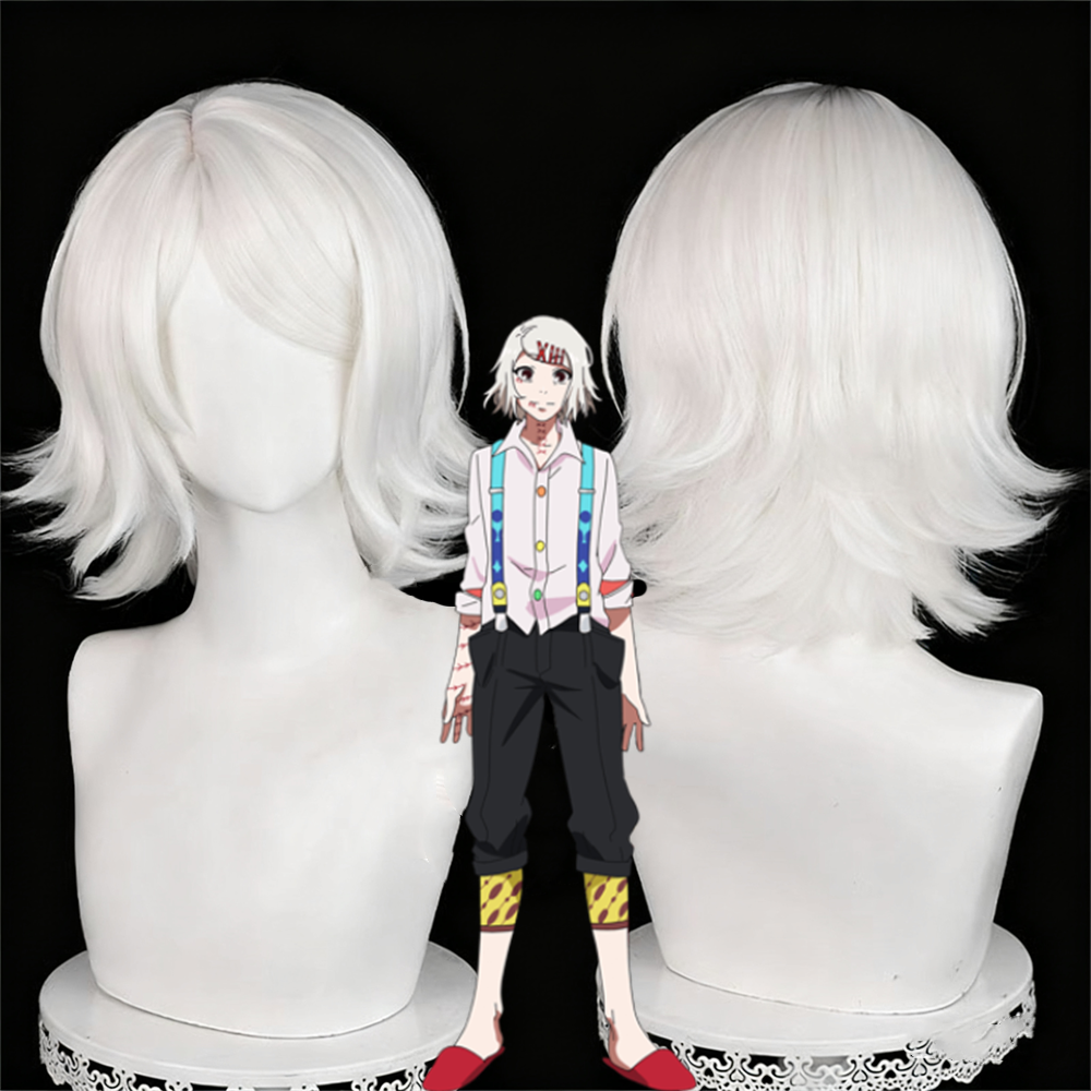 【In Stock】Anime Tokyo Ghoul Cosplay Juuzou Suzuya Cosplay Wig