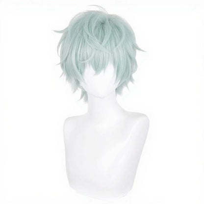 【In Stock】Anime Alien Stage Cosplay Till Cosplay Wig Mint Green Short Cosplay Wig - Wig Only - Cosplay Wigs