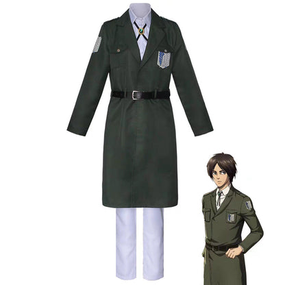 【In Stock】Anime Attack On Titan Cosplay Survey Corps Uniform Cosplay Costume - Cosplay Costumes