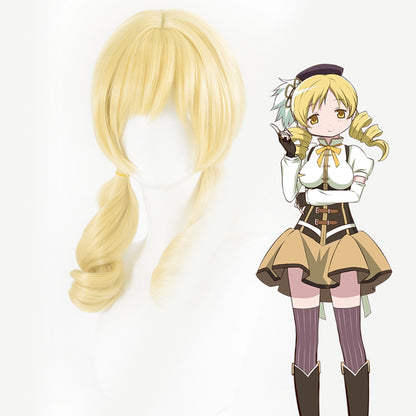 【In Stock】Anime Puella Magi Madoka Magica Cosplay Mami Tomoe Cosplay Wig