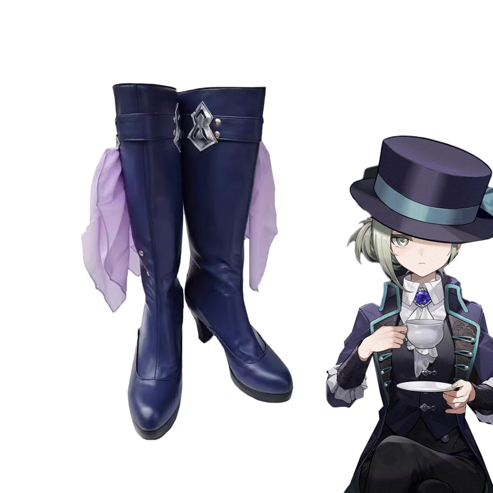 Game Reverse:1999 Cosplay Vertin Cosplay Shoes Long Boots - Cosplay Shoes Boots