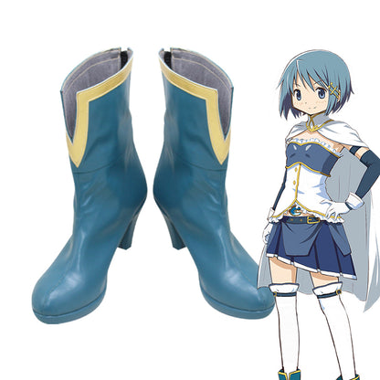 Anime Puella Magi Madoka Magica Cosplay Miki Sayaka Cosplay Shoes