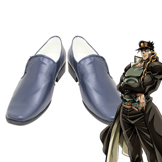 Anime JoJo's Bizarre Adventure Cosplay Kujō Jōtarō Cosplay Shoes