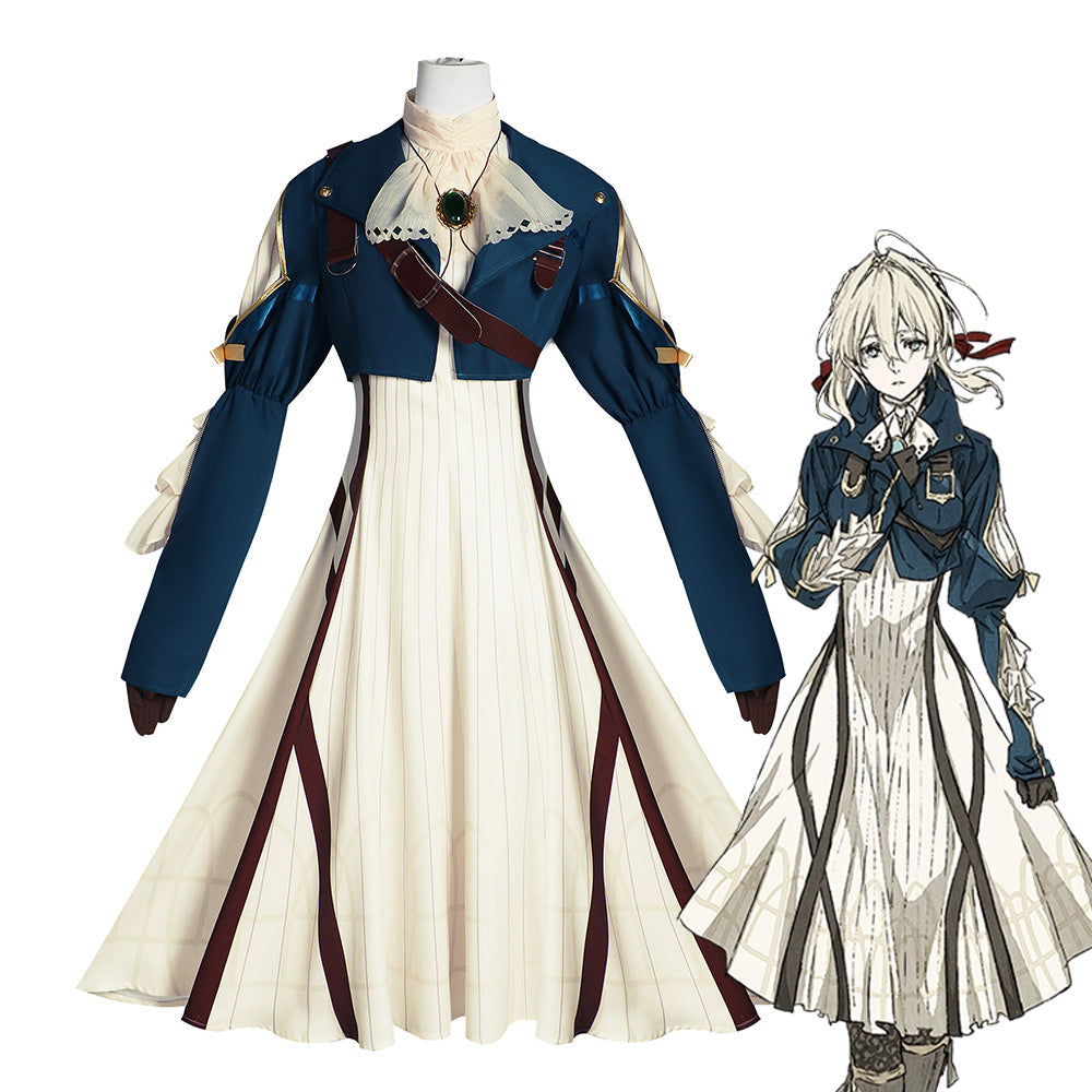 【In Stock】Anime Violet Evergarden Cosplay Violet Evergarden Cosplay Costume - Cosplay Costumes