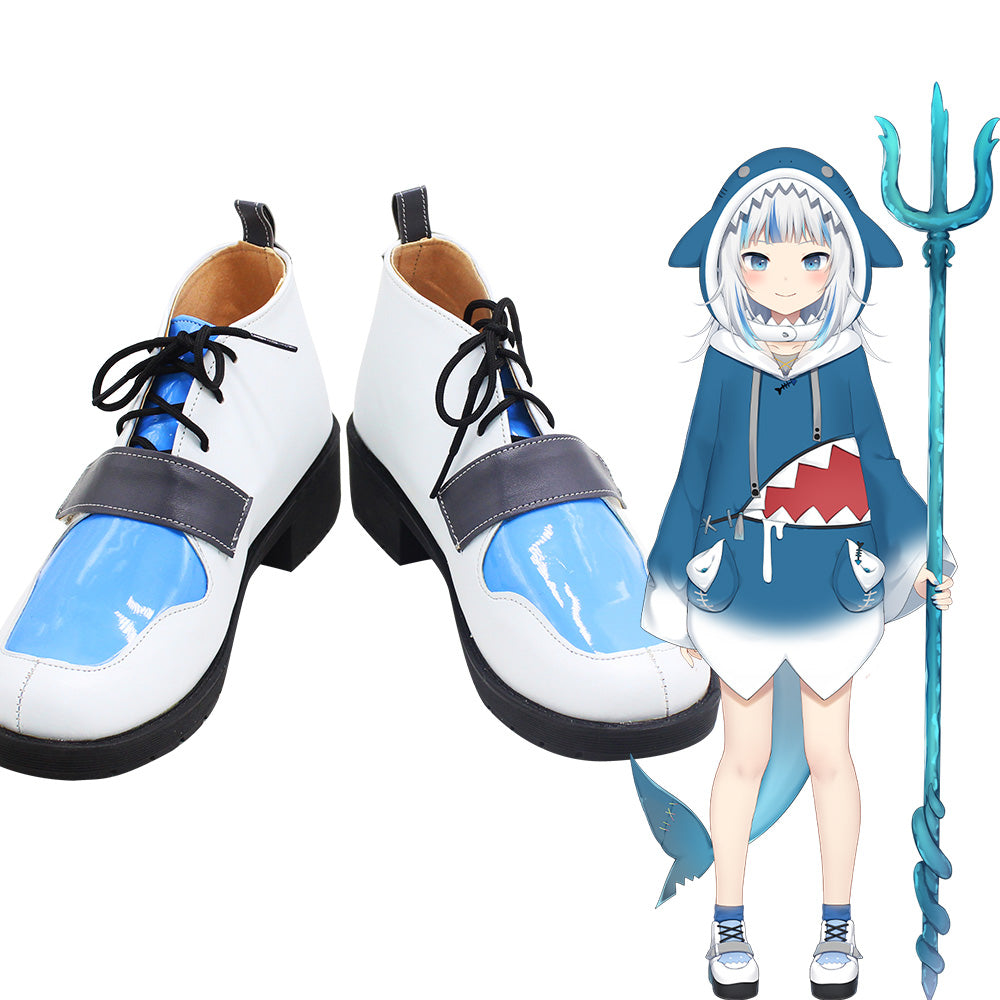 VTuber NIJISANJI Cosplay Gawr Gura Cosplay Shoes