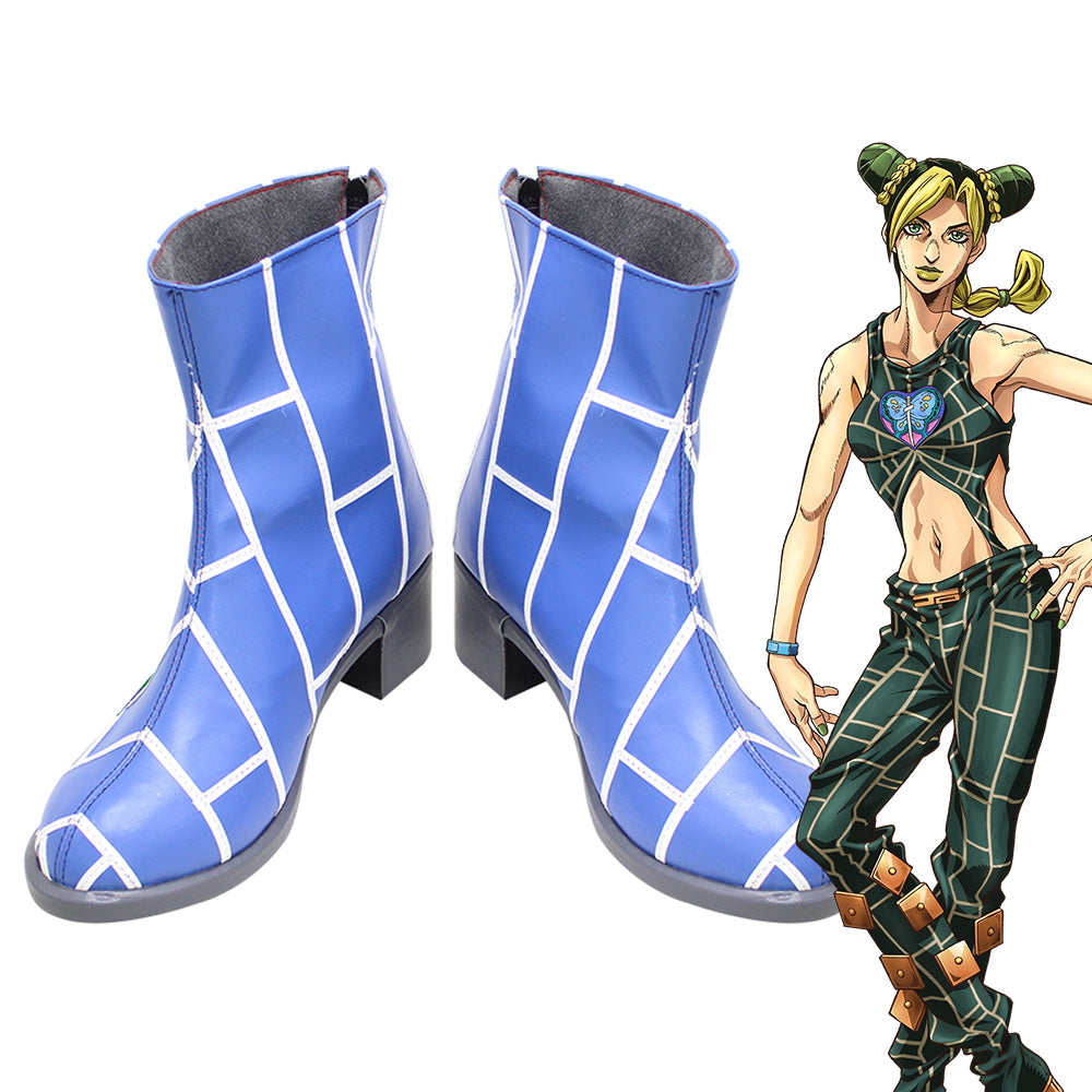 Anime JoJo's Bizarre Adventure Cosplay Jolyne Cujoh Cosplay Shoes