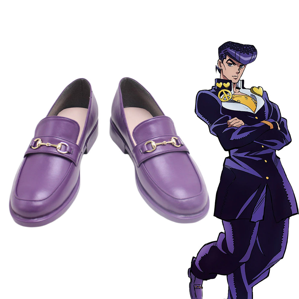 Anime JoJo's Bizarre Adventure Cosplay Higashikata Josuke Cosplay Shoes