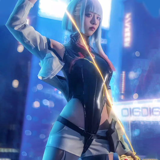 ⏰Flash Sale!!!💥【In Stock】Anime Cyberpunk: Edgerunners Cosplay Lucy Cosplay Costume - Cosplay Costumes