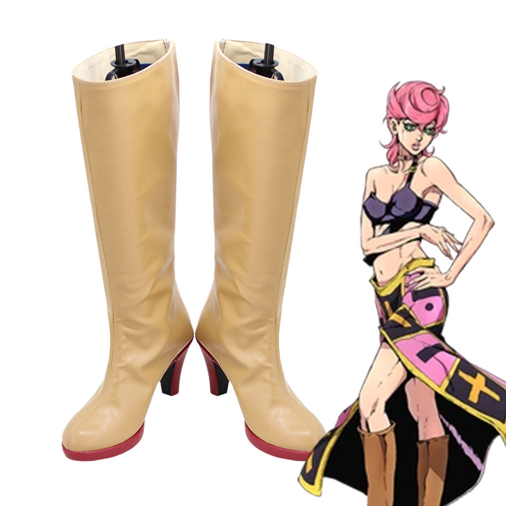 Anime JoJo's Bizarre Adventure Cosplay Trish Una Cosplay Shoes