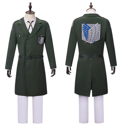【In Stock】Anime Attack On Titan Cosplay Survey Corps Uniform Cosplay Costume - Cosplay Costumes