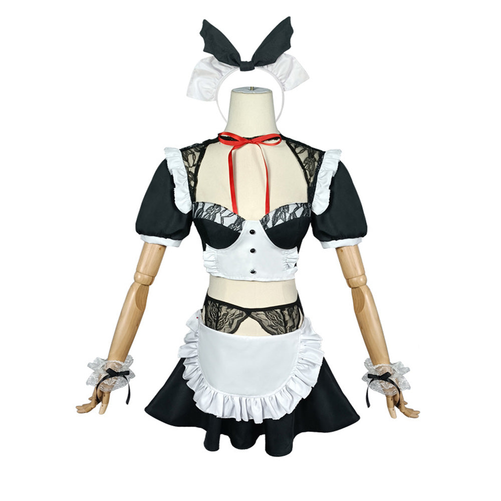 【In Stock】Anime My Dress Up Darling Cosplay Maid Kitagawa Marin Cosplay Costume Maid Costume - Cosplay Costumes