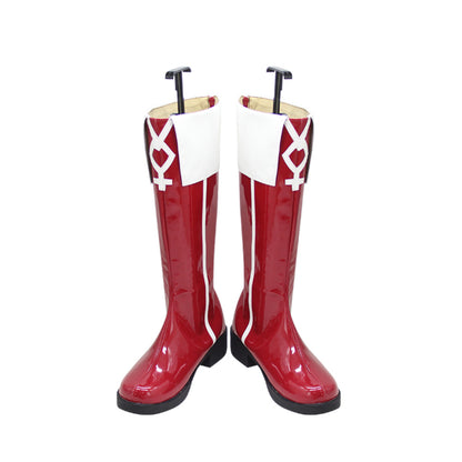 Anime Puella Magi Madoka Magica Cosplay Sakura Kyouko Cosplay Shoes