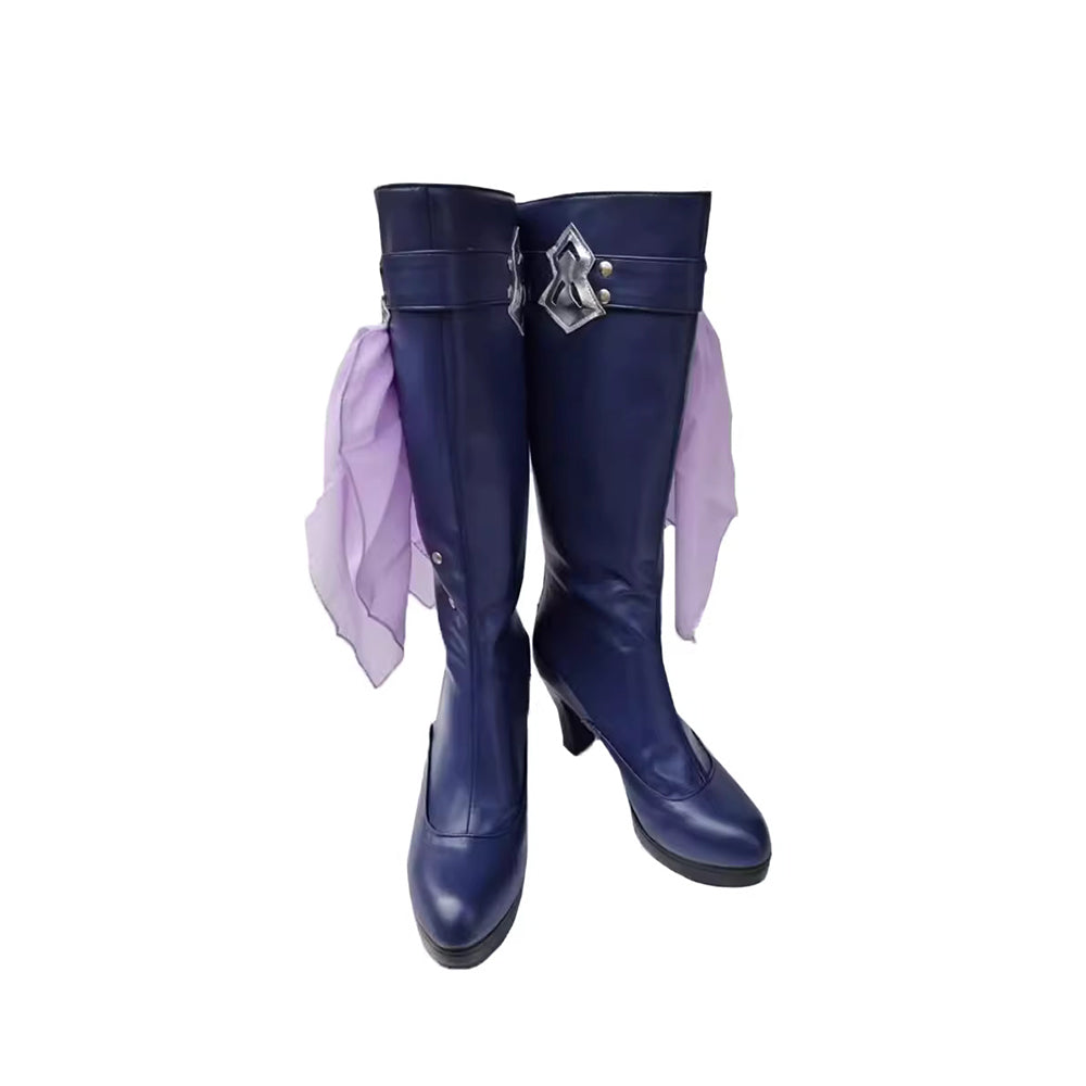 Game Reverse:1999 Cosplay Vertin Cosplay Shoes Long Boots - Cosplay Shoes Boots