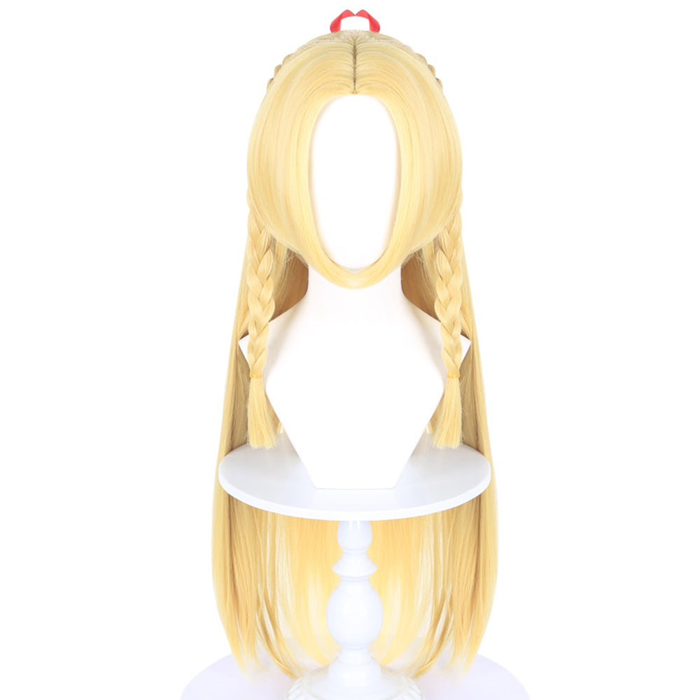 【In Stock】Anime Delicious in Dungeon Cosplay マルシル・ドナトー Marcille Donato Cosplay Wig Elf Ears
