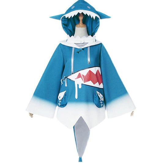 【In Stock】Vtuber NIJISANJI Cosplay Gawr Gura Cosplay Costume - Cosplay Costumes