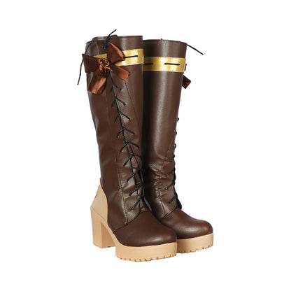 Anime Violet Evergarden Cosplay ヴァイオレット・エヴァーガーデン Violet Evergarden Cosplay Shoes
