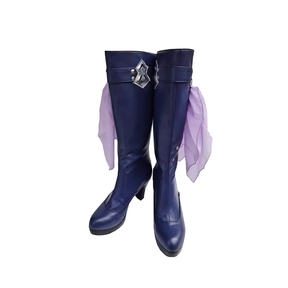 Game Reverse:1999 Cosplay Vertin Cosplay Shoes Long Boots - Cosplay Shoes Boots