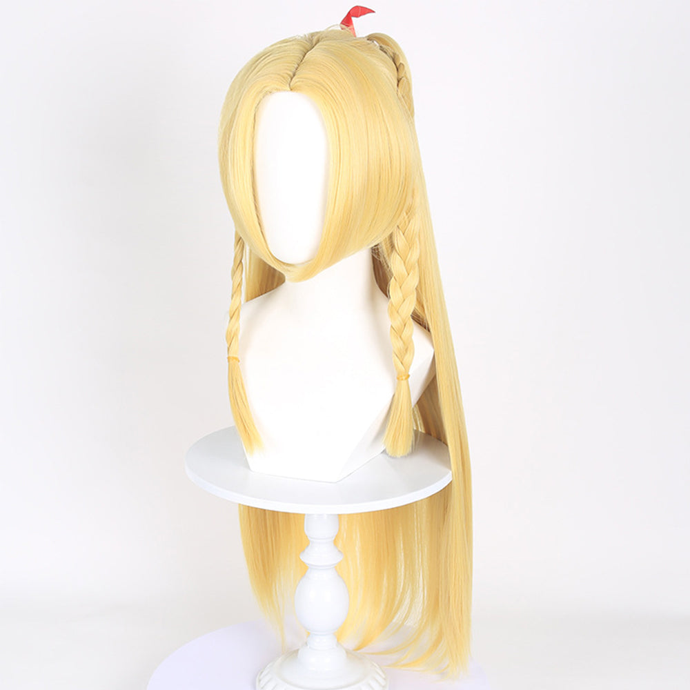 【In Stock】Anime Delicious in Dungeon Cosplay マルシル・ドナトー Marcille Donato Cosplay Wig Elf Ears