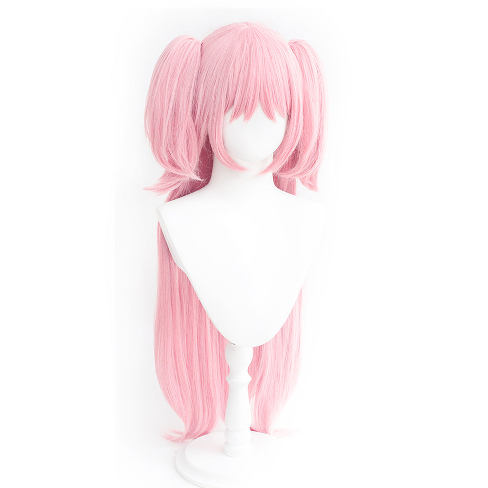 【In Stock】Anime Puella Magi Madoka Magica Cosplay Madoka Kaname Cosplay Wig Long Hair