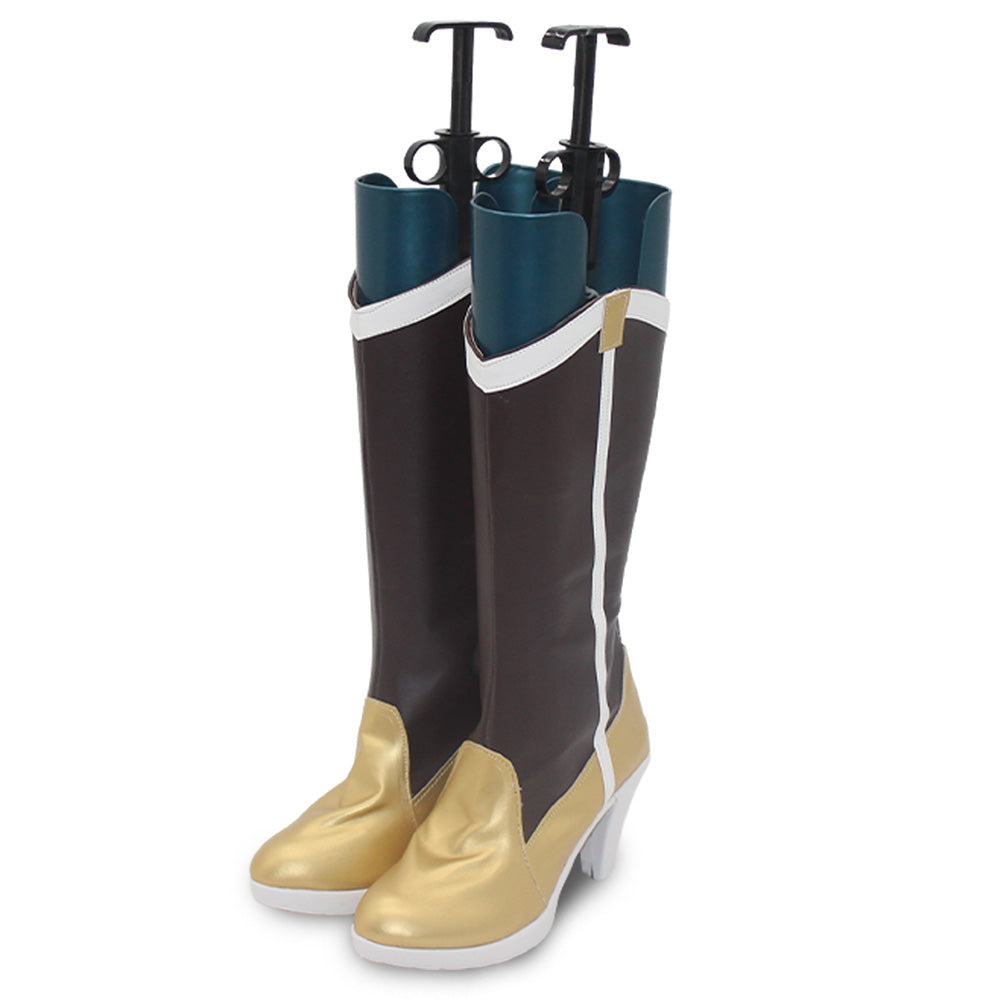 Anime Puella Magi Madoka Magica Cosplay Tomoe Mami Cosplay Shoes