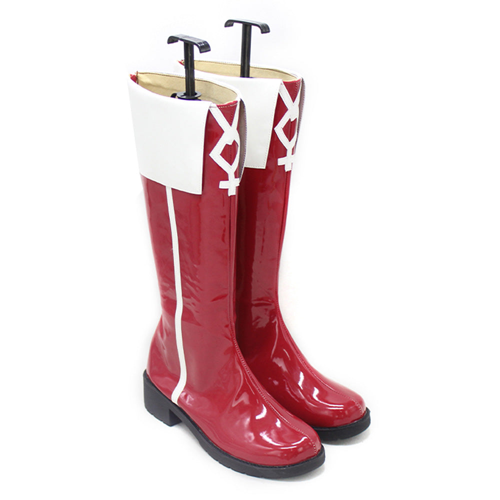 Anime Puella Magi Madoka Magica Cosplay Sakura Kyouko Cosplay Shoes