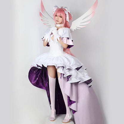 【In Stock】Anime Puella Magi Madoka Magica Cosplay Ultimate Madoka Cosplay Costume - Cosplay Costumes