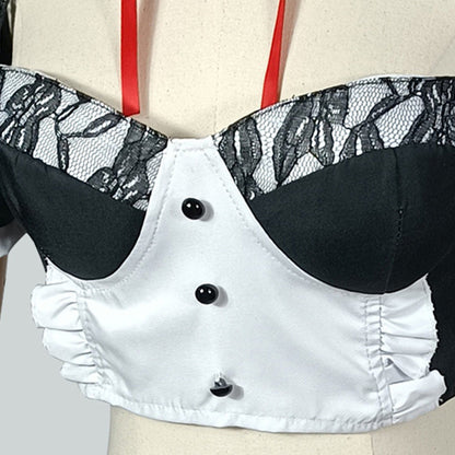 【In Stock】Anime My Dress Up Darling Cosplay Maid Kitagawa Marin Cosplay Costume Maid Costume - Cosplay Costumes