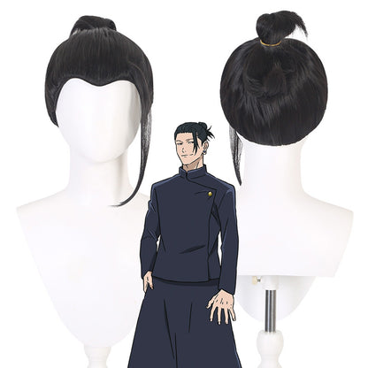 【In Stock】Anime Jujutsu Kaisen Cosplay Suguru Geto Cosplay Wig