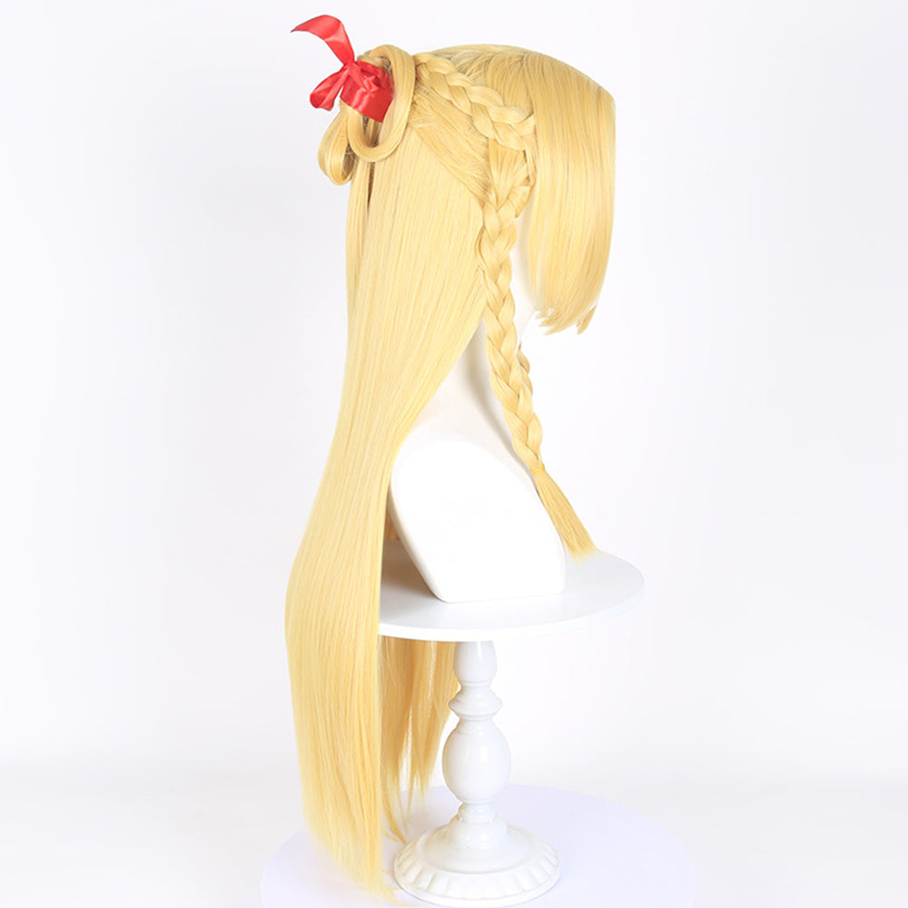 【In Stock】Anime Delicious in Dungeon Cosplay マルシル・ドナトー Marcille Donato Cosplay Wig Elf Ears
