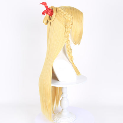 【In Stock】Anime Delicious in Dungeon Cosplay マルシル・ドナトー Marcille Donato Cosplay Wig Elf Ears