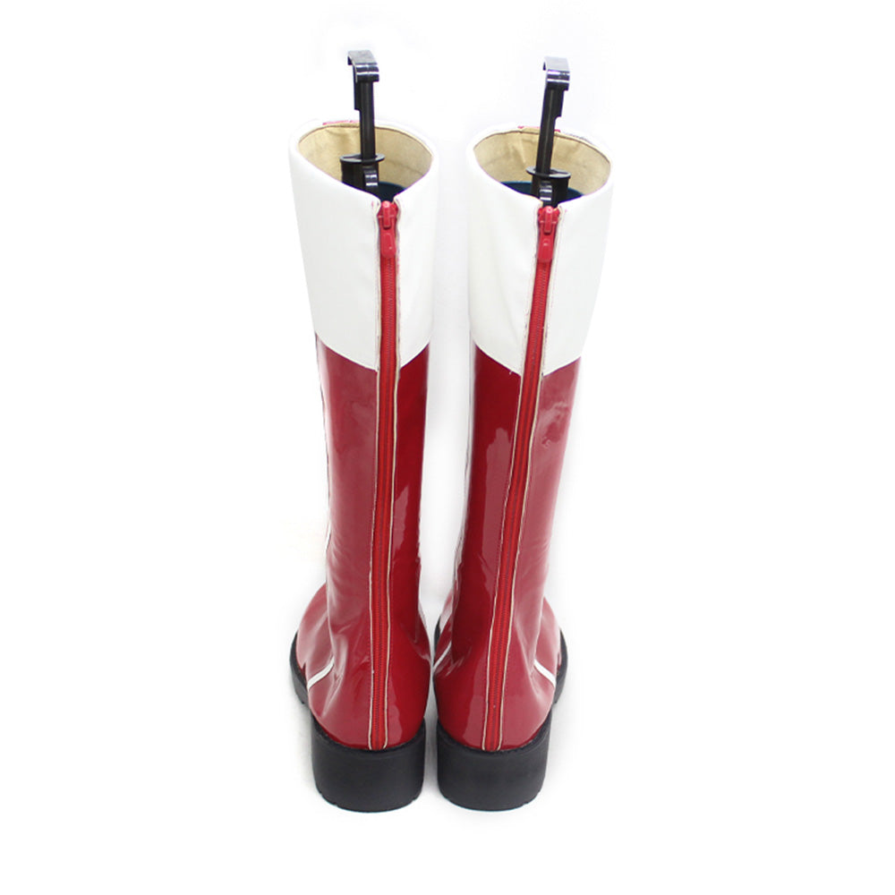 Anime Puella Magi Madoka Magica Cosplay Sakura Kyouko Cosplay Shoes