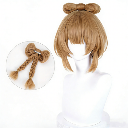 【In Stock】Game Genshin Impact Cosplay Yaoyao Cosplay Wig