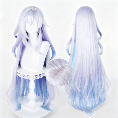 【In Stock】Game Genshin Impact Cosplay Skirk Void Star Cosplay Wig