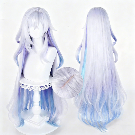 【In Stock】Game Genshin Impact Cosplay Skirk Void Star Cosplay Wig