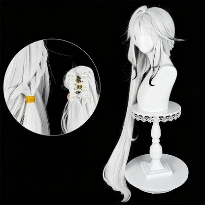 【In Stock】Game Wuthering Waves Cosplay The Moon Fox Hsin Cosplay Wig