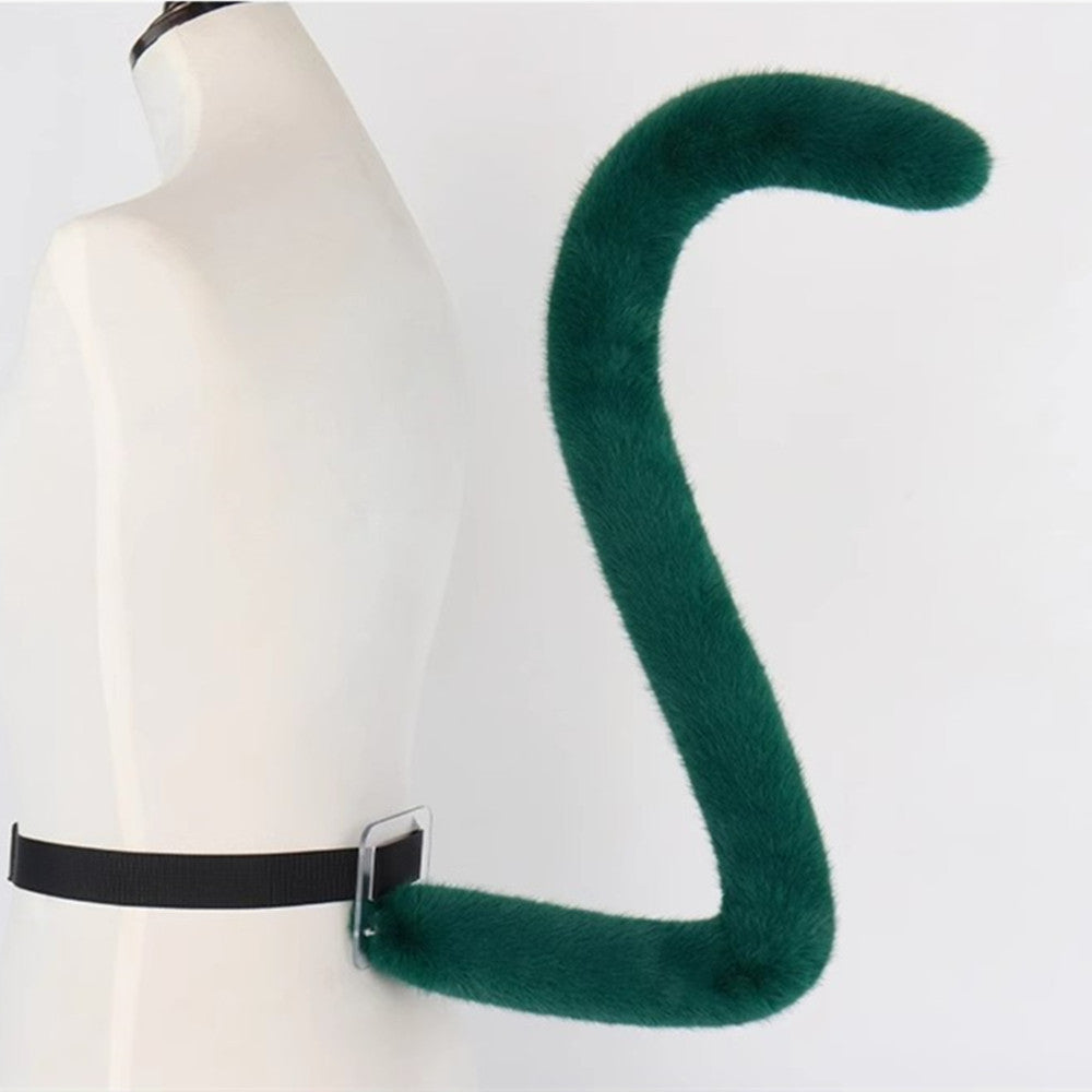 MiukoCosplay Anime The Apothecary Diaries Cosplay Maomao Cat's Ears Hair Hoop Cute Headwear Accessories &Tail Cosplay Prop