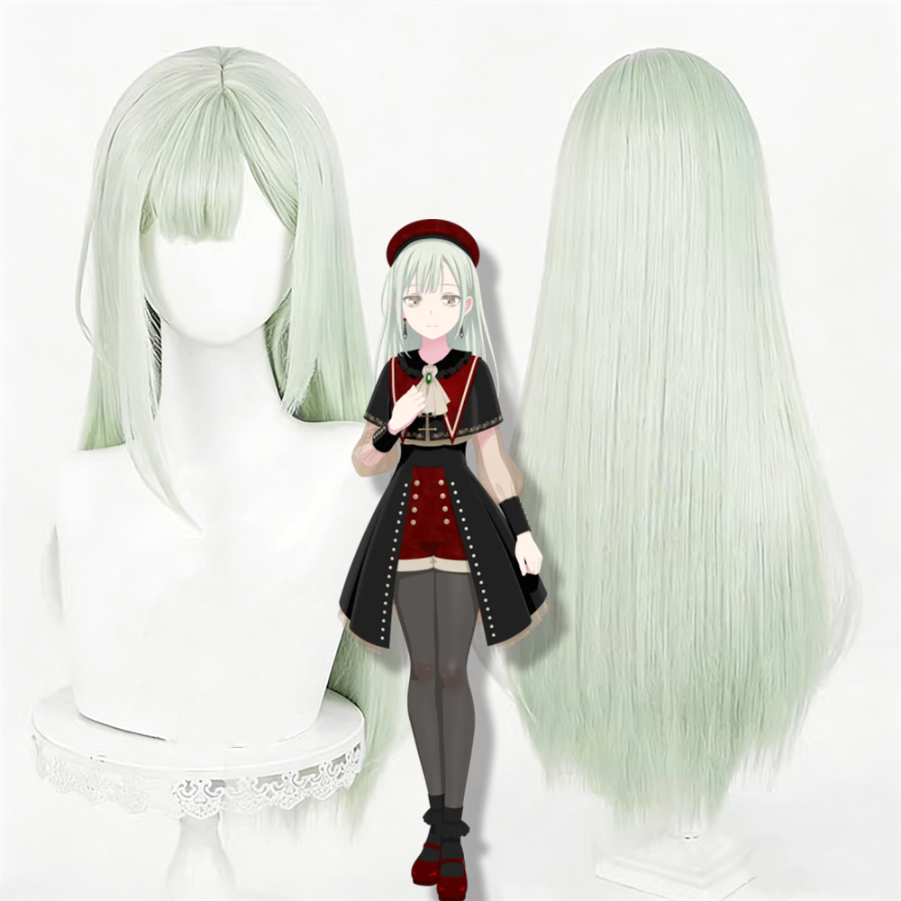 【In Stock】Anime BanG Dream! Ave Mujica Cosplay Mortis モーティス Mutsumi Wakaba Cosplay Wig