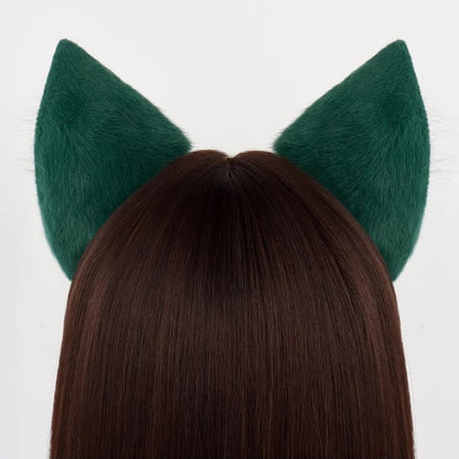 MiukoCosplay Anime The Apothecary Diaries Cosplay Maomao Cat's Ears Hair Hoop Cute Headwear Accessories &Tail Cosplay Prop