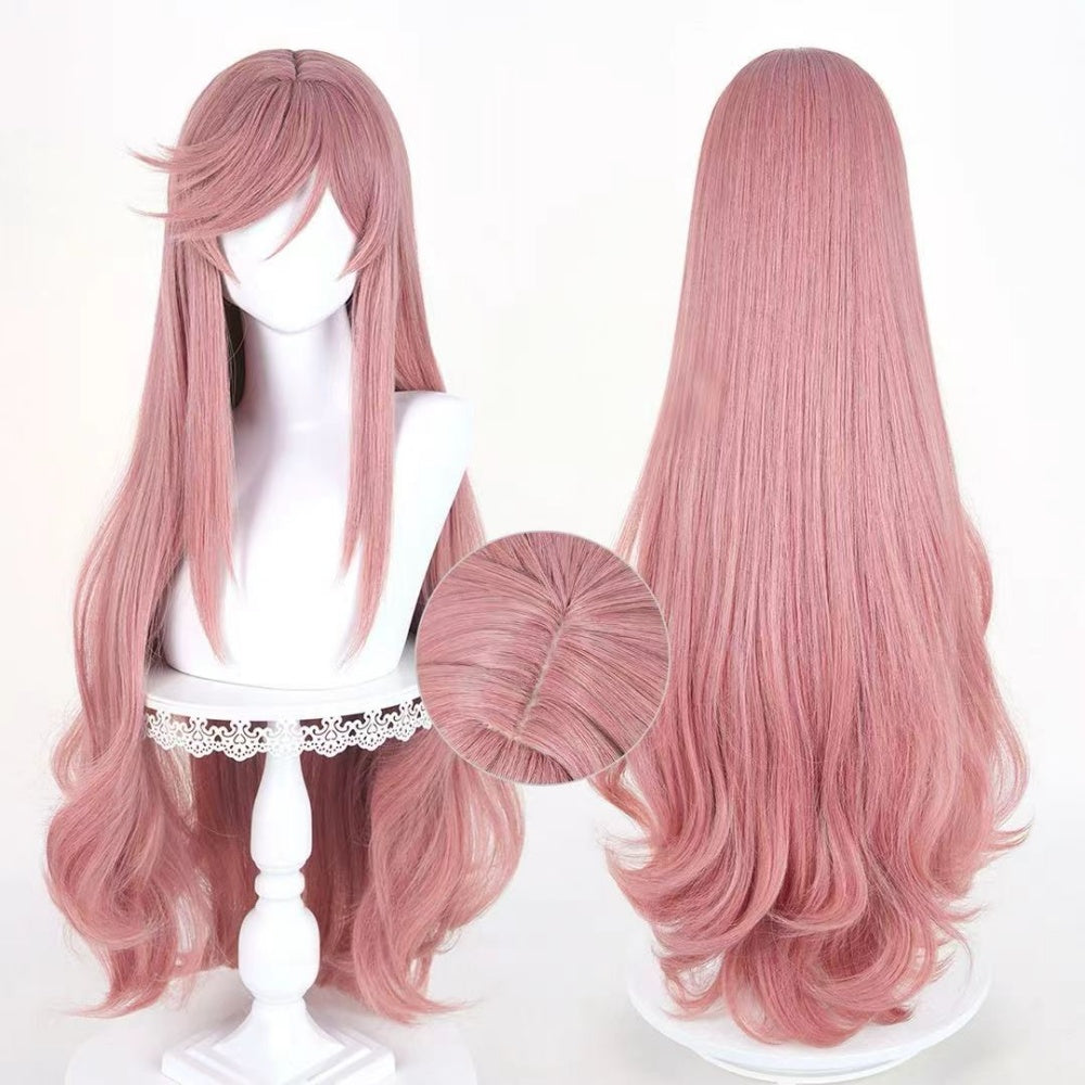 【In Stock】Anime The Ribbon Hero Cosplay SapphireDaily Wear Cosplay Wig Pink Style Hair