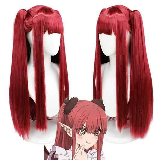 【In Stock】Anime My Dress-Up Darling Cosplay Marin Kitagawa Rizu Kyun Little Devil Cosplay Wig - Wig Only - Cosplay Wigs