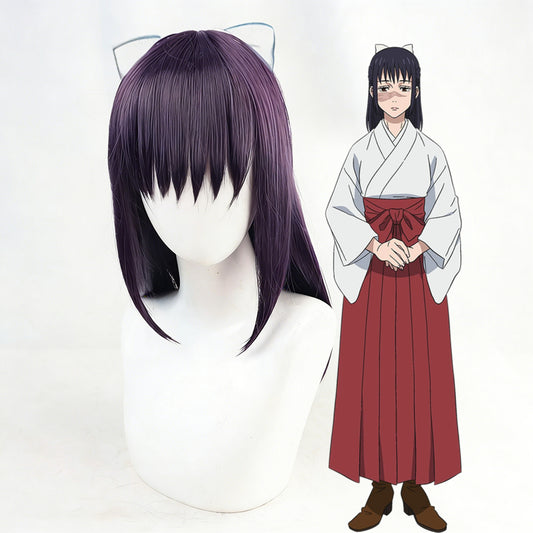 【In Stock】Anime Jujutsu Kaisen Cosplay Utahime Iori Cosplay Wig Hair tie style