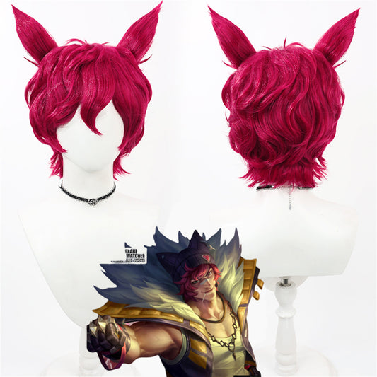 【In Stock】Game League of Legends Cosplay Heartsteel Sett Cosplay Wig