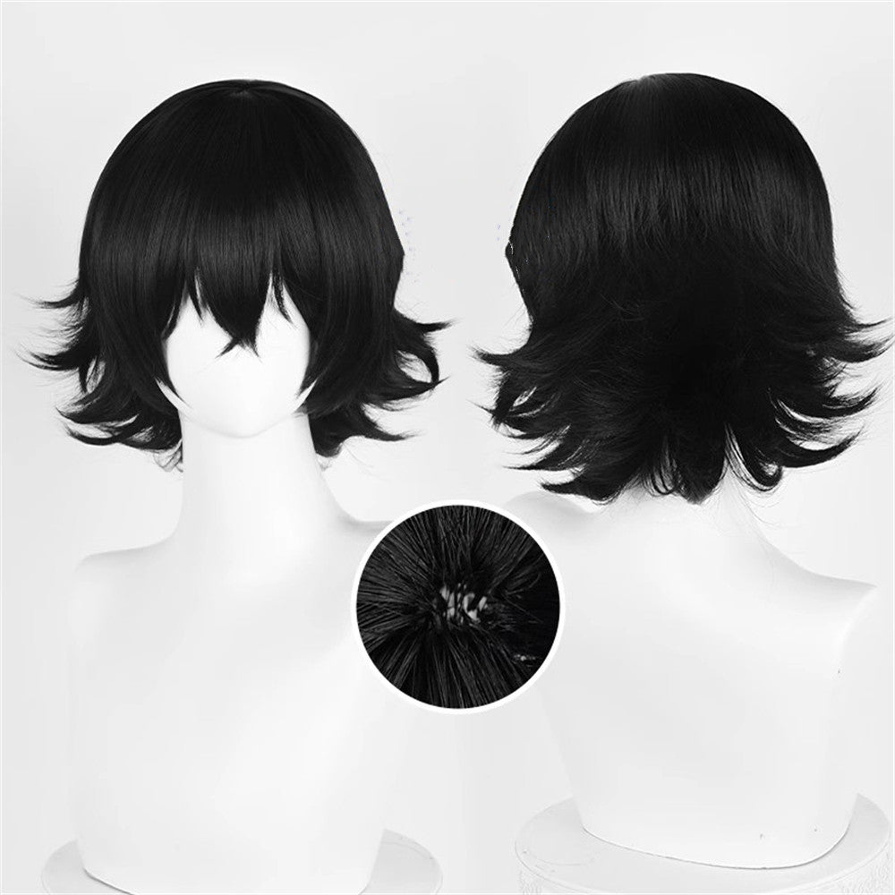 【In Stock】Anime Tokyo Ghoul Cosplay Juuzou Suzuya Cosplay Wig Black Hair