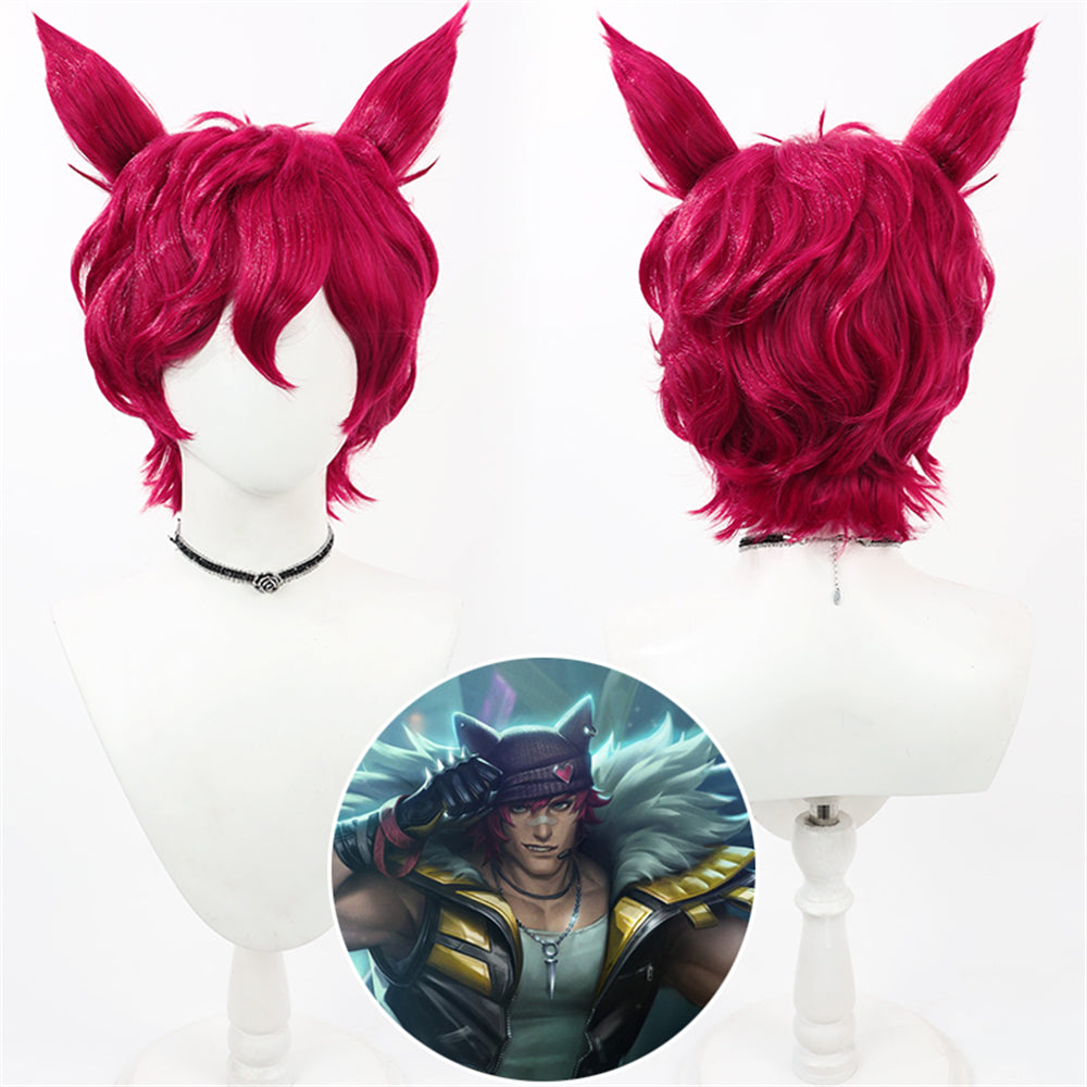 【In Stock】Game League of Legends Cosplay Heartsteel Sett Cosplay Wig