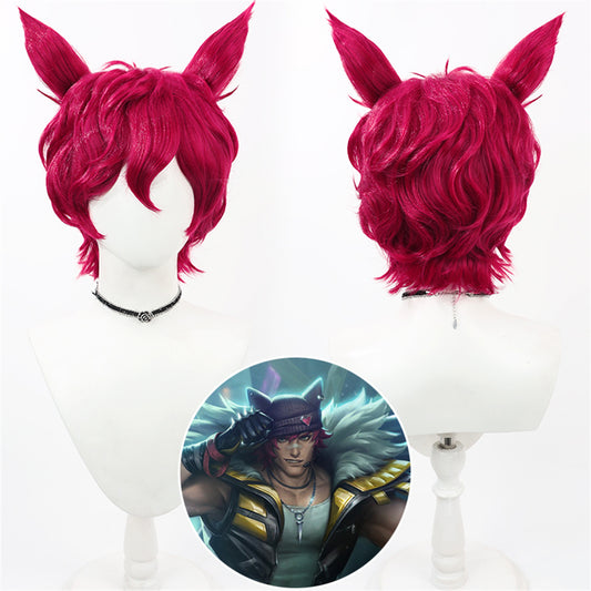 【In Stock】Game League of Legends Cosplay Heartsteel Sett Cosplay Wig